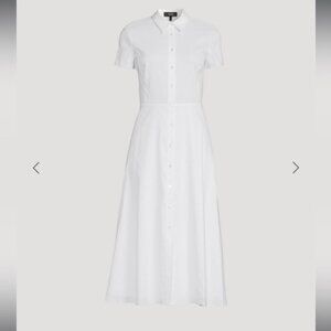 Theory Good Linen Shirt Dress